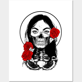 Dead Girl. Death Posters and Art